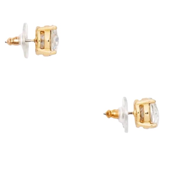 Kate Spade “Clear” Gumdrop Stud Earrings - Picture 2 of 7